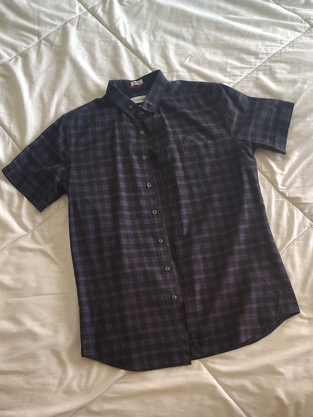 Men's Calvin Klein Plaid Shirt